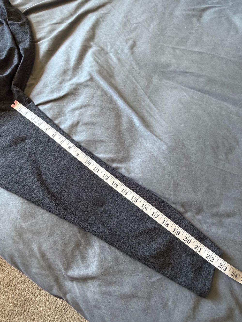 Beyond Yoga Beyond the Bump Heather Gray Cropped Leggings size Small - Picture 7 of 7